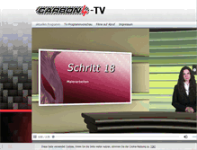 Tablet Screenshot of carbon4-tv.com